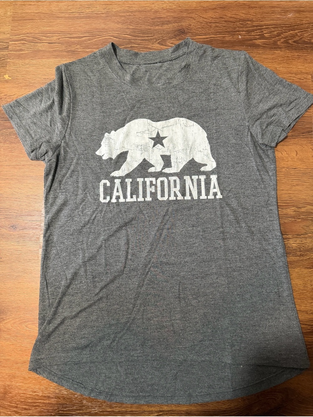 California Bear Tee - Gray Women's Top